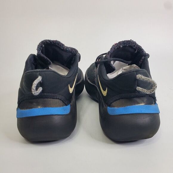 Nike Flex Run 2021 Shoes Mens Size 8 Black Melon Tint Light Blue CW3408-001 - Picture 2 of 15